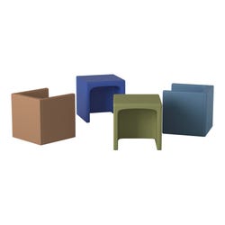 Children's Factory Cube Chair, Set of 4 4002183
