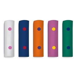Snoezelen Rainbow Bumpas with Vibration, Sensory Wall Panel, Assorted Colors, Set of 5 2125080