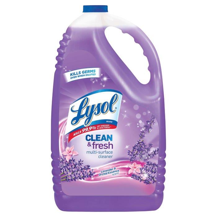 Lysol Multi-Surface Cleaner, Lavender and Orchid, 144 Ounces