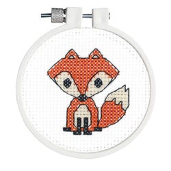 Janlynn Counted Cross Stitch Kit, Fox