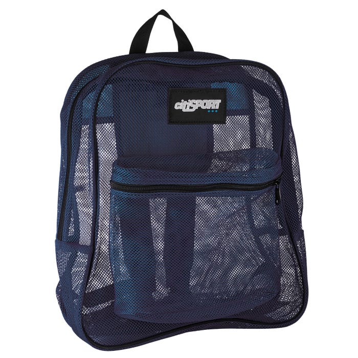 Mesh Backpack, Navy