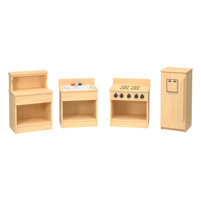 Childcraft Toddler Kitchen, Set of 4