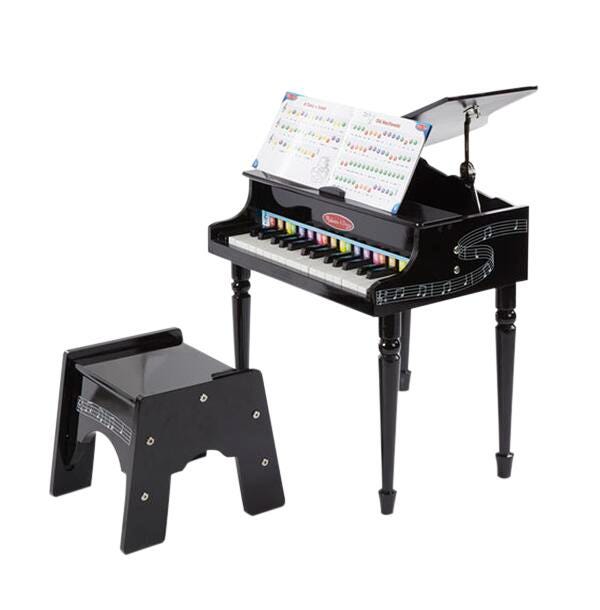 Melissa & Doug Grand Piano with Songbook and Bench, Set of 3 1609264