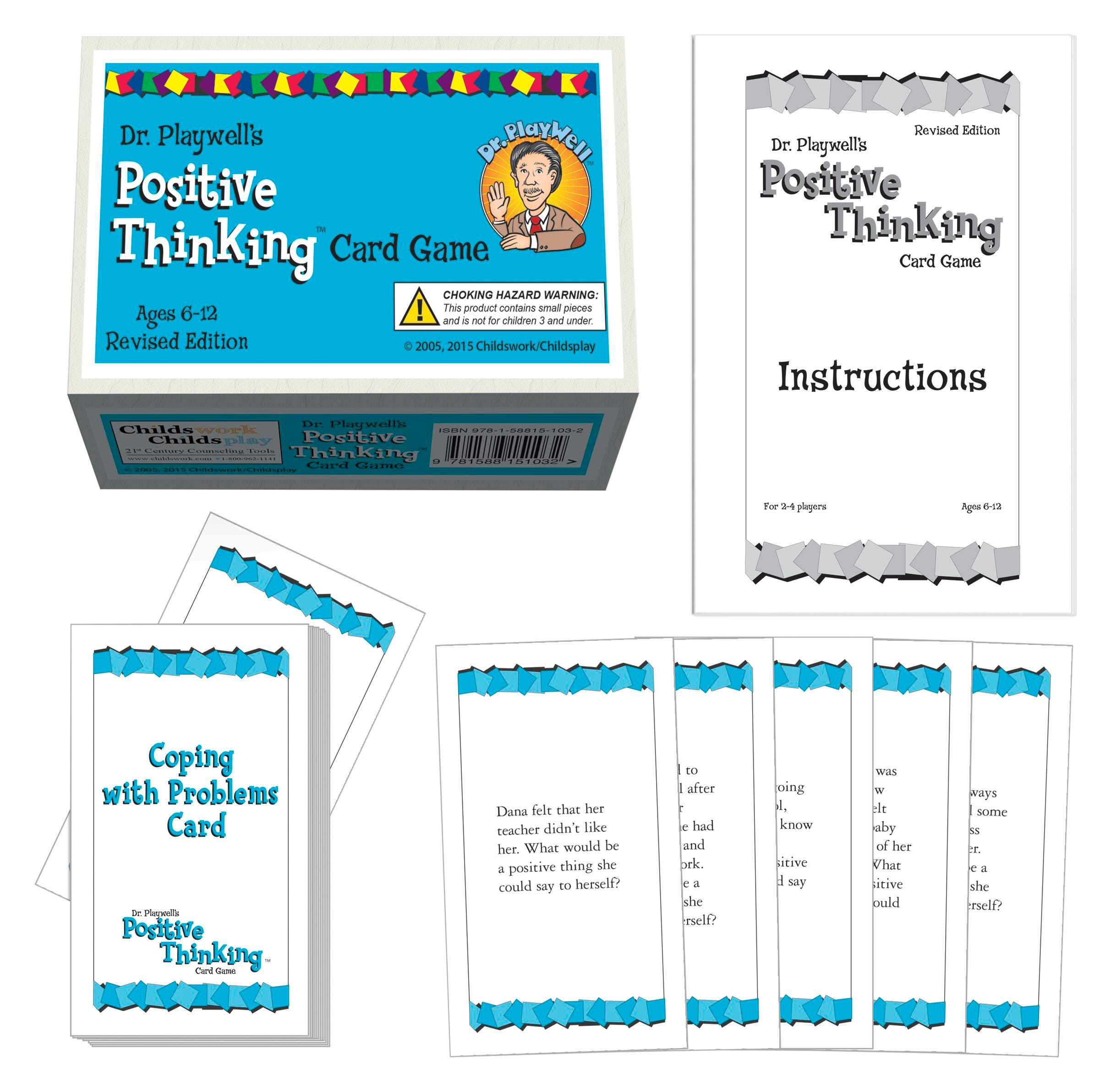 Dr. Playwell's Positive Thinking Card Game 2214695