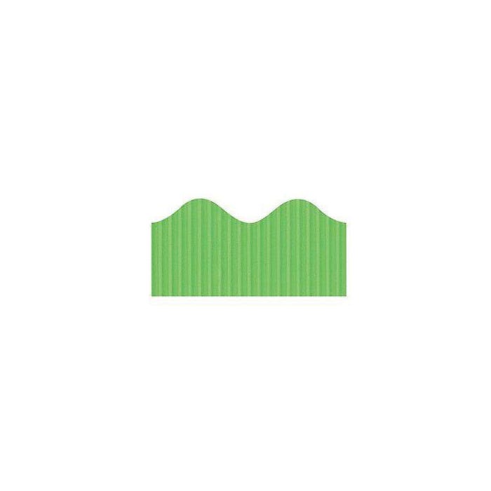 Bordette Scalloped Decorative Border Roll, 2-1/4 Inches x 50 Feet, Nile Green