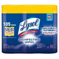 Lysol Disinfecting Wipes 3 pack, Item Number 2050480