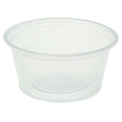 Genuine Joe Portion Cups, 2 Ounce, Clear, Pack of 2500