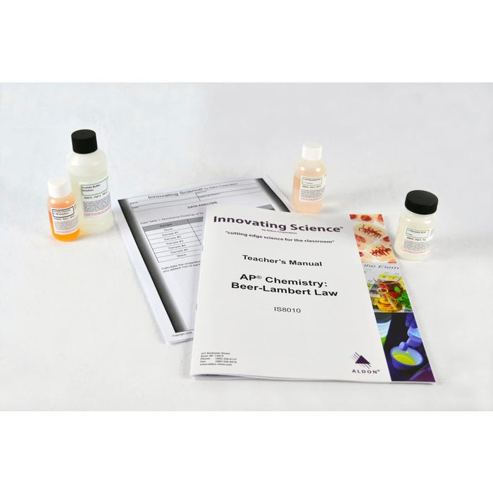 Innovating Science Beer Lambert Law Chemistry Kit