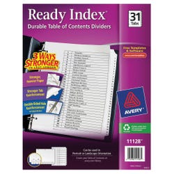 Index Dividers, Item Number 1118118