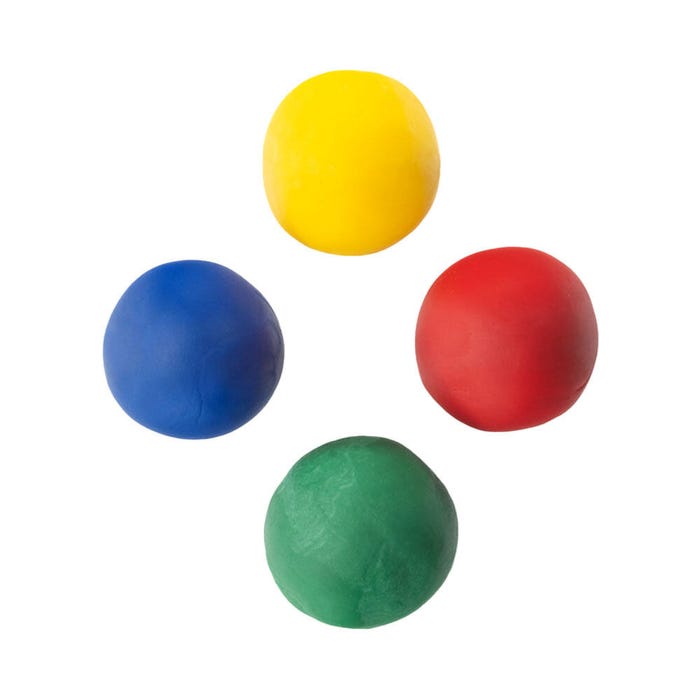 School Smart Modeling Clay, Assorted Primary Colors, 5 Pounds