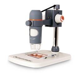 Celestron Handheld Digital Microscope Pro, 20X - 200 XMagnification, Gray