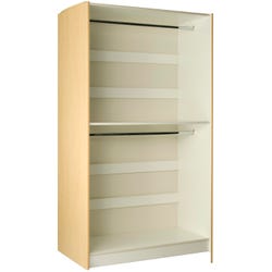 Stevens I.D. Systems Band Uniform Storage Cabinet with Doors, 48 x 24 x 84 Inches 4001099