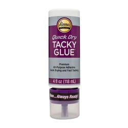 Aleene's Always Ready Quick Dry Tacky Glue, 4 Ounces