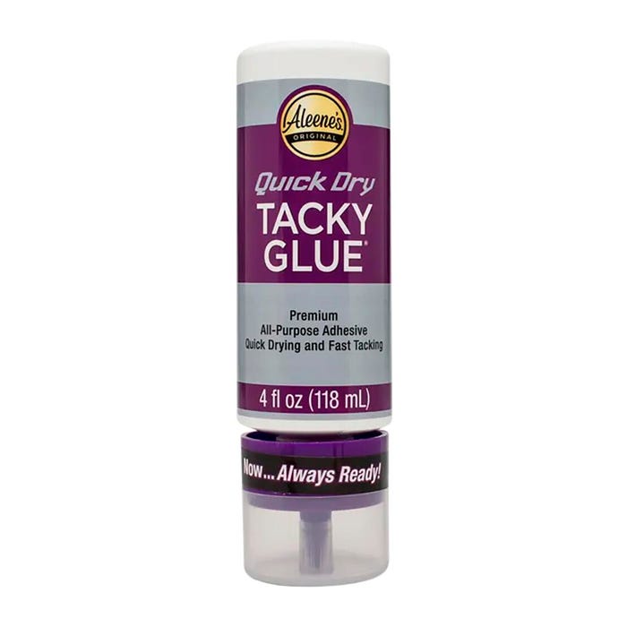 Aleene's Always Ready Quick Dry Tacky Glue, 4 Ounces