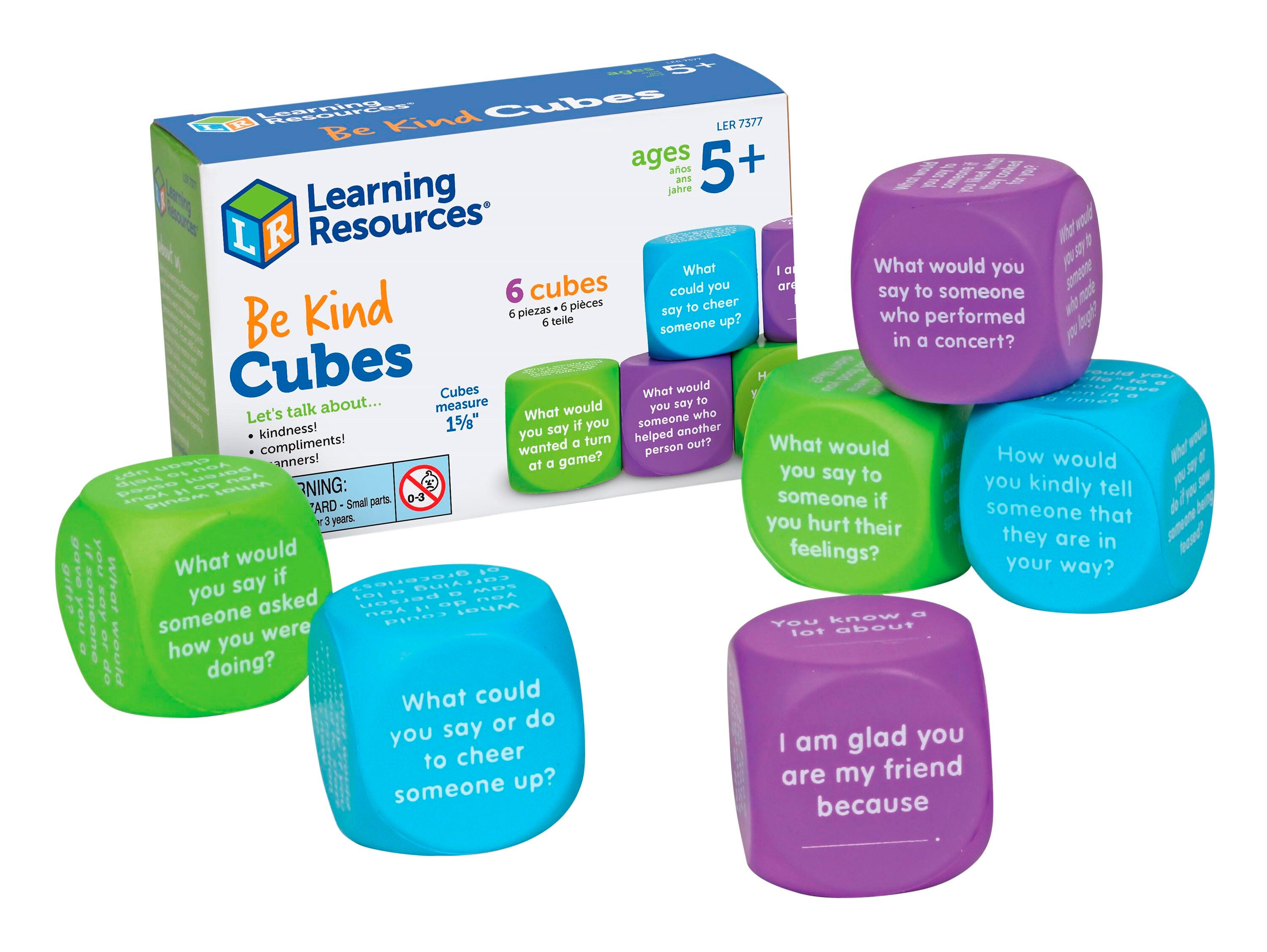 Learning Resources Be Kind Cubes 2132750