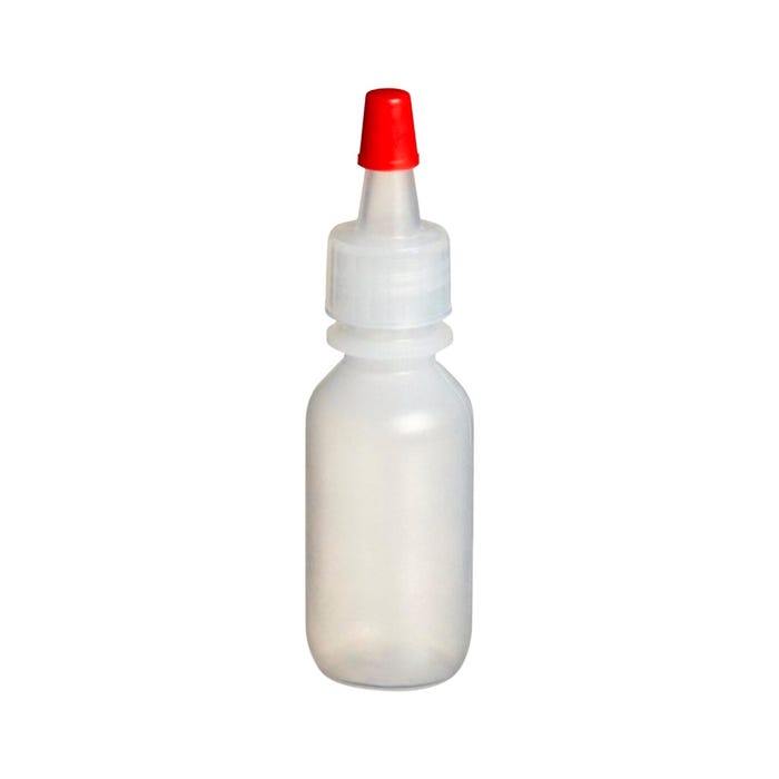 Frey Scientific 15ml Polyethylene Dispensing Bottle, Pack of 24