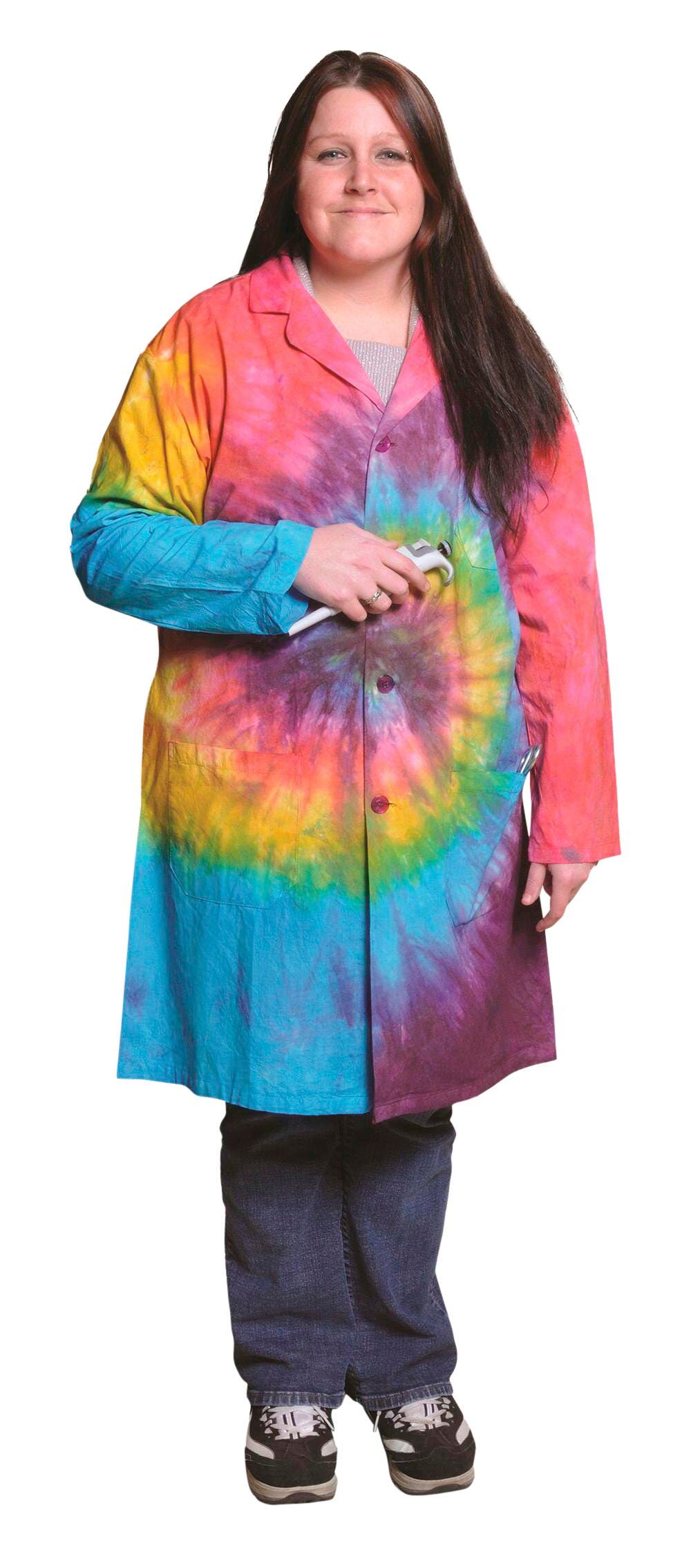 United Scientific Tie-Dyed Laboratory Coat, Double Extra Large, Item Number 2093184