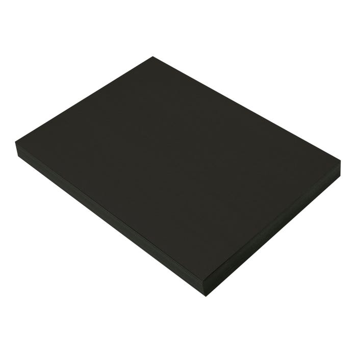 Prang Medium Weight Construction Paper, 9 x 12 Inches, Black, Pack of 100