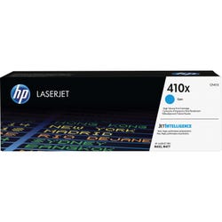 HP 410X Ink Cartridge, CF411X, Cyan