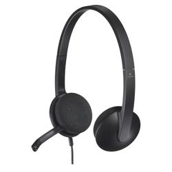 Logitech H340 Binaural Light-Weight Headset, Item Number 1474359