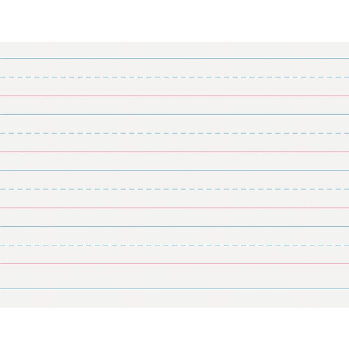 Pacon Multi-Program Handwriting Paper, 1-1/8 Inch Rule, 10-1/2 x 8 Inches, Pack of 500