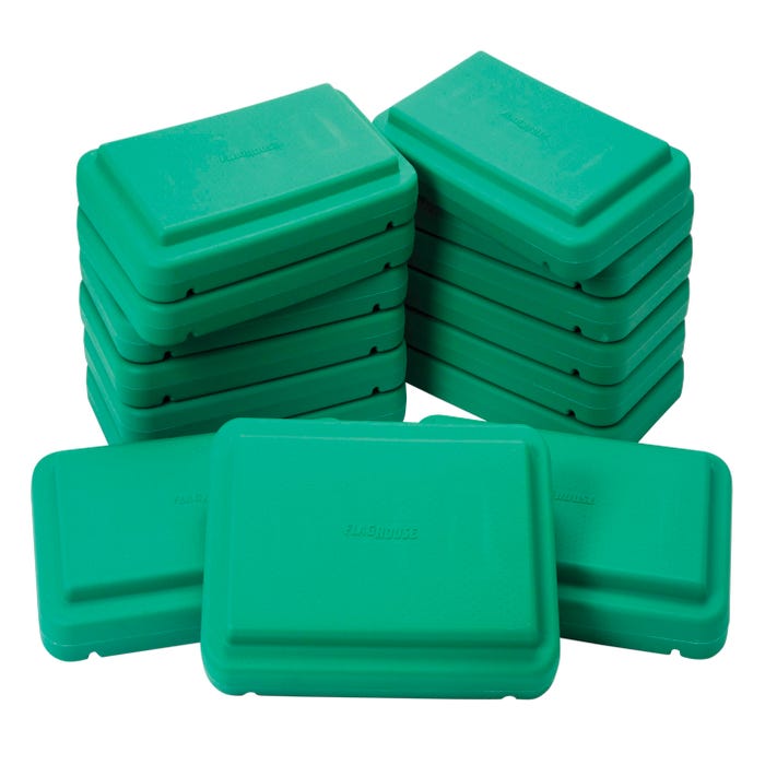 FlagHouse Fitness Step, 4 Inches, Green, Set of 15