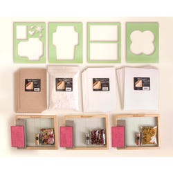 Arnold Grummer Dip into Papermaking II Classroom Kit, 8-1/2 x 11 Inches, Item Number 404895