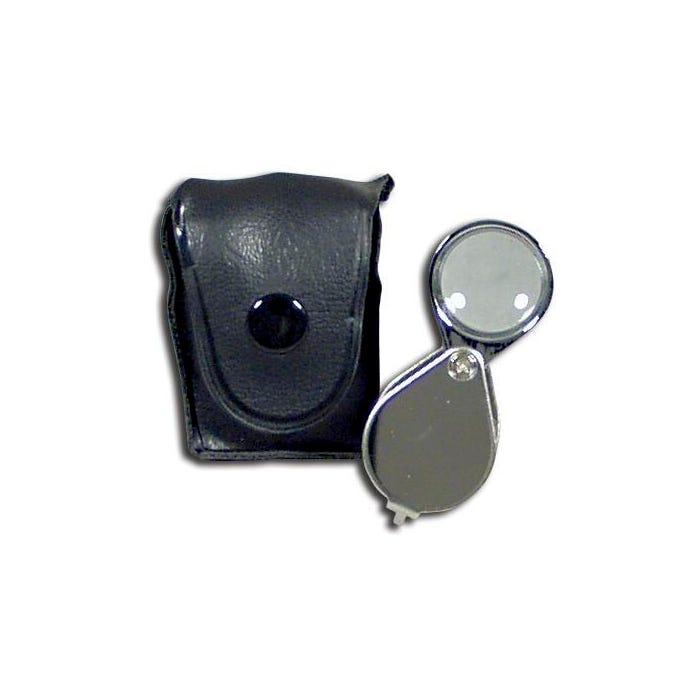 Frey Scientific Doublet Magnifier with Case, 10x Strength
