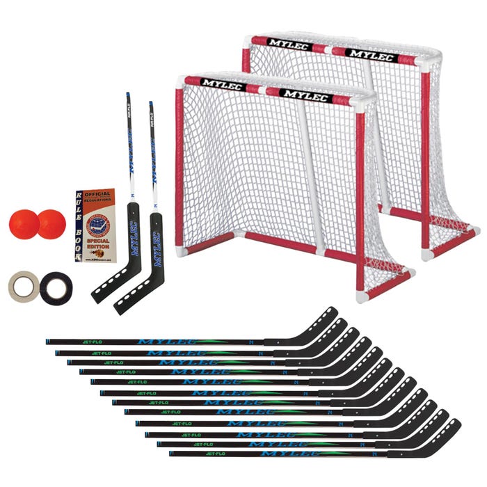 Mylec Jet-Flo Hockey Super Set, High School and Collegiate