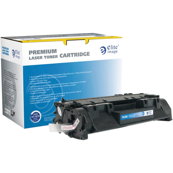 Elite Image Remanufactured Toner Cartridge, Alternative For HP 05A, Black