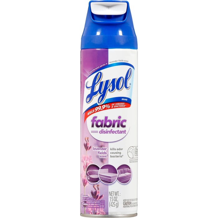Lysol MaXcover Disinfectant, 15 Ounces, Lavender, Case of 12
