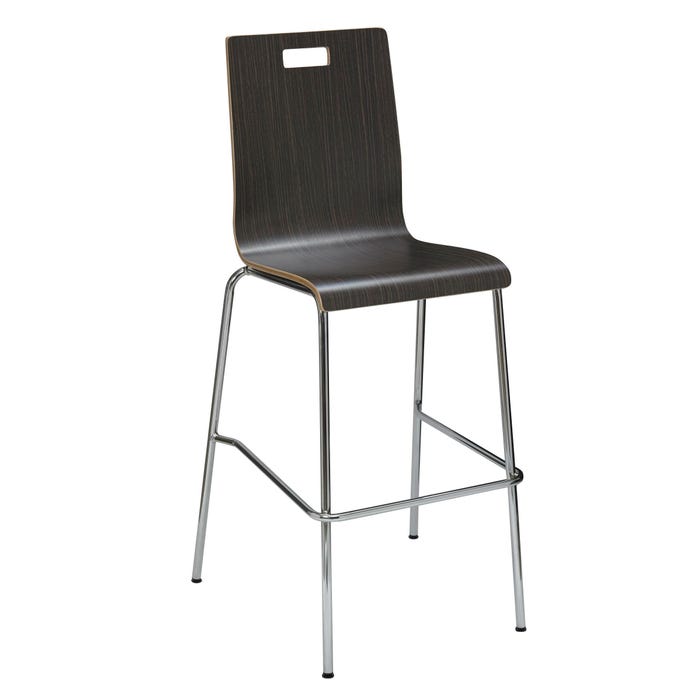 KFI 9222 Series Cafe Stool with Bentwood Shell, 30 Inch Seat