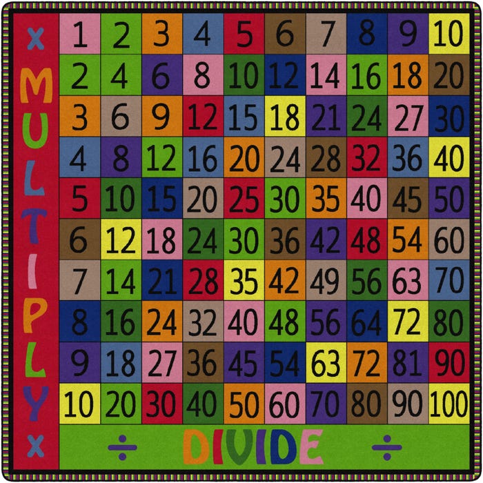 Flagship Carpets Multiply and Divide Carpet, Square
