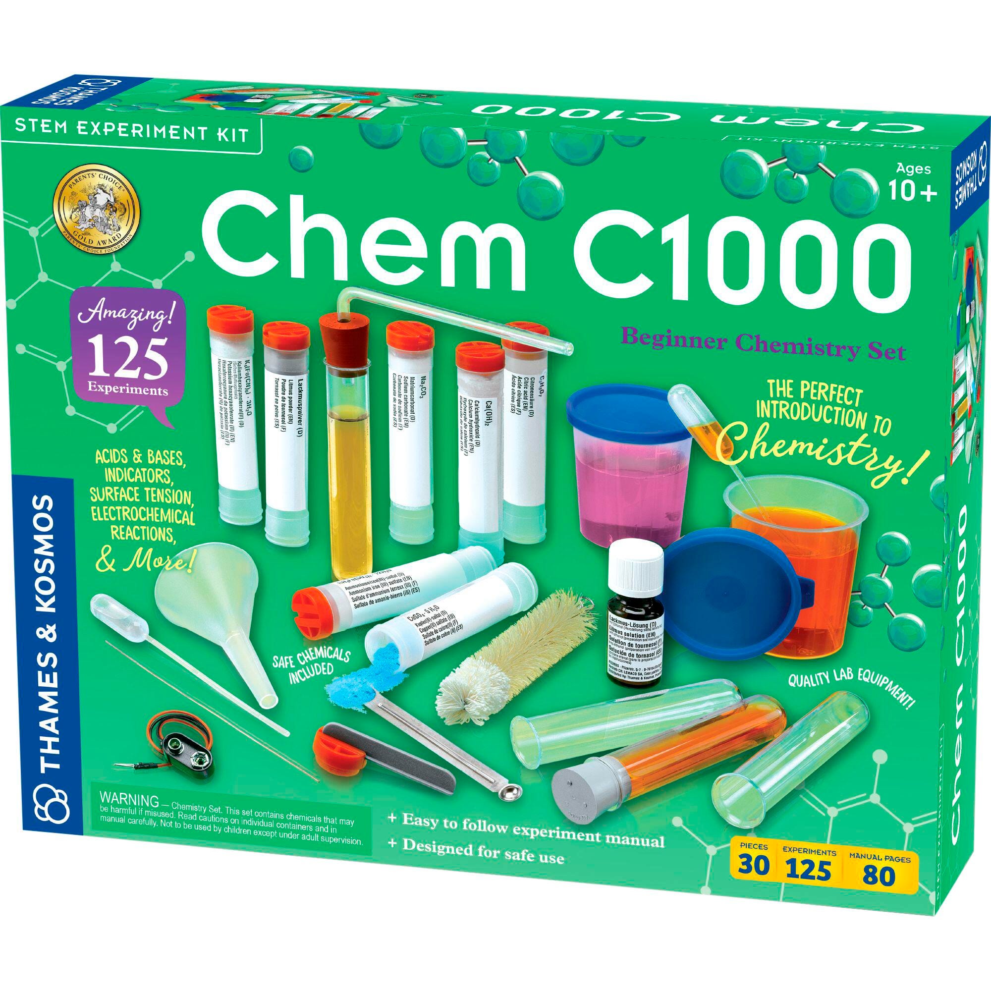 Image for Thames & Kosmos C1000 Chem Kit, Version 2.0 from School Specialty