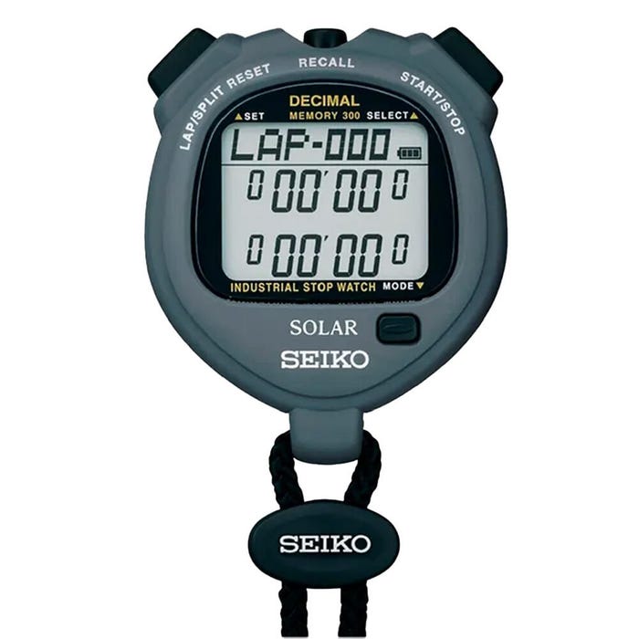Seiko S063, Solar-Powered Decimal Stopwatch School Specialty