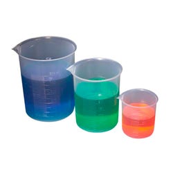 United Scientific Beakers, Griffin Style, Polypropylene (pp), 100ml 2089992