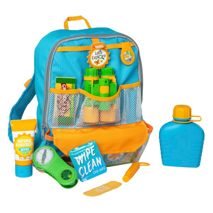 Melissa & Doug Let's Explore Hiking Play Set, 23 Pieces