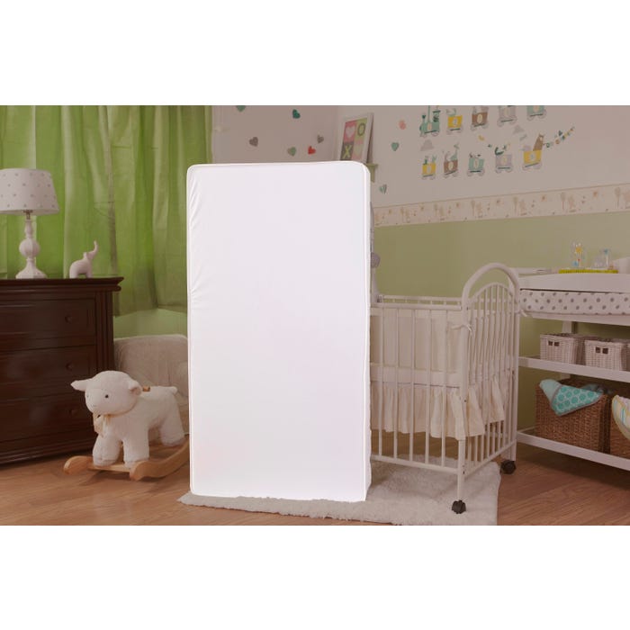 L.A. Baby Anti-Bacterial Replacement Mattress for Mini Crib, 38 x 24 x 2 Inches