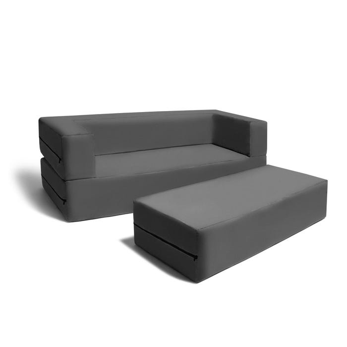 JAXX Zipline Big Kids Modular Sofa, 54 x 26 x 18 Inches