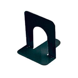 School Smart Steel Non-Skid Bookend Set, 5-3/4 x 6 Inches, Standard, Black, Set of 2 032406