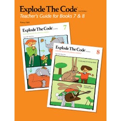 Explode The Code Teacher's Guide, Literacy & Phonics, 2nd Edition, Books 7 and 8