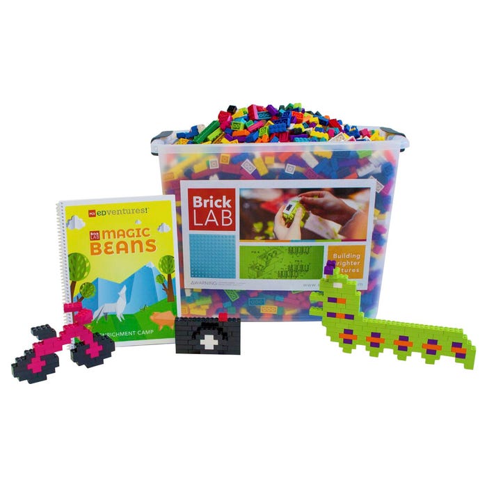 PCS Edventures BrickLAB Magic Beans Enrichment Program, Grades 1 to 3