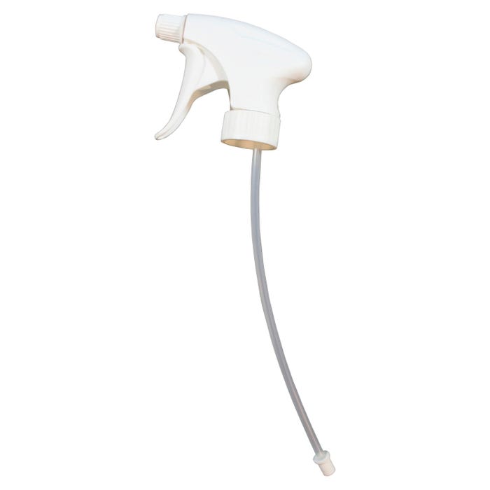 Genuine Joe Contour Trigger Sprayer, White, Pack of 24