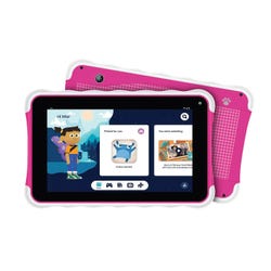 Supersonic 7-inch Tablet with Android 13, Kids Space, Bluetooth Front/Rear Cameras Pink 2151666