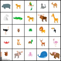 Geyer Instructional Animal Kingdom Code and Go Robotics Mat 2024749