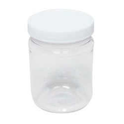 Delta Education Unbreakable Clear Jar with Lid, 4 Ounces, Clear
