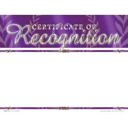 Achieve It! Certificate of Recognition Awards, Blank Item, 11 x 8-1/2 Inches, Pack of 25, Item Number 2105097