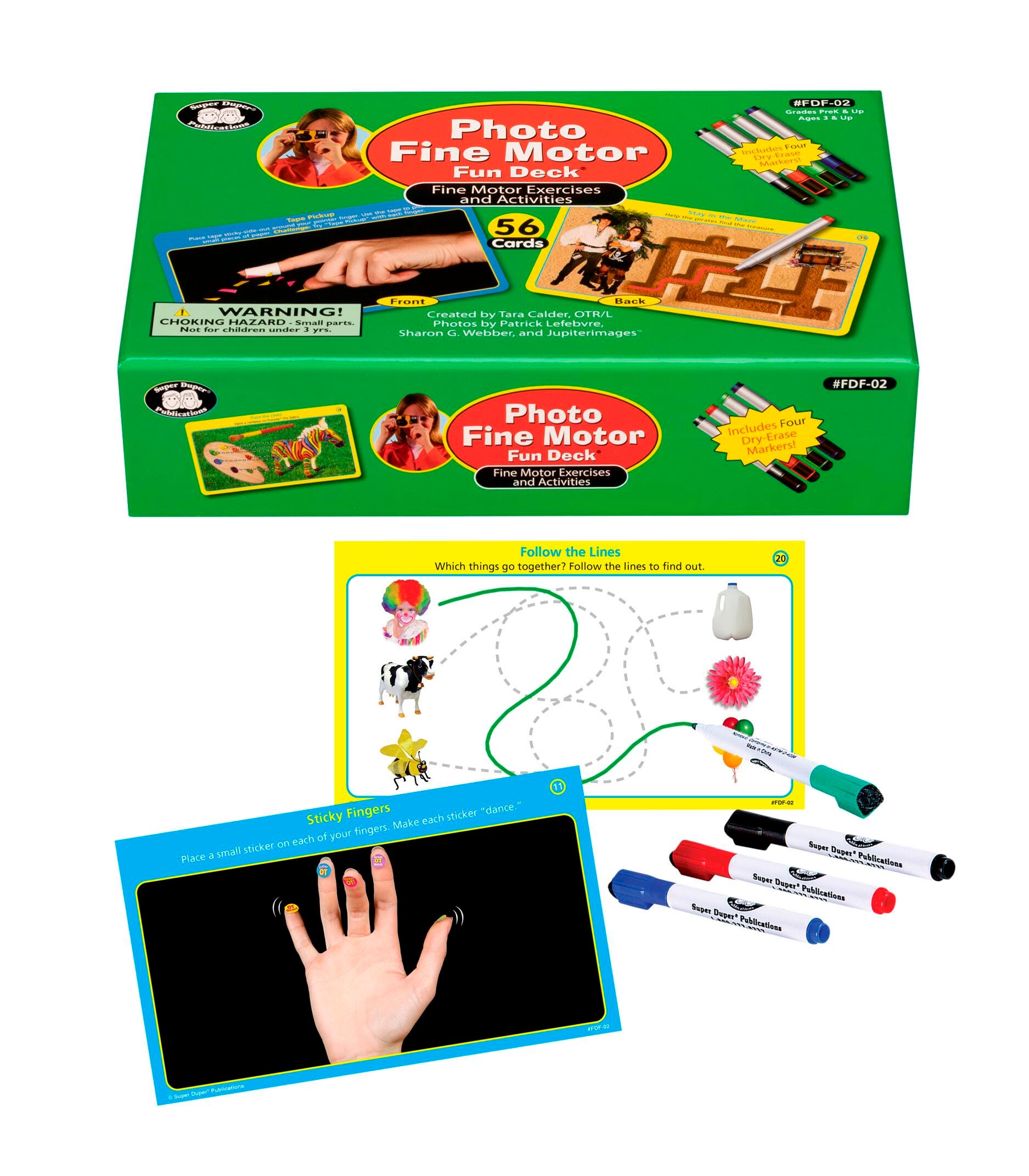 Super Duper Photo Fine Motor Fun Deck, Item Number 2092092
