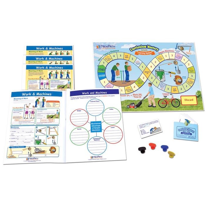 NewPath Learning Work & Machines Learning Center Game, Grades 6 to 10