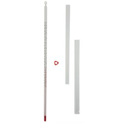 Frey Scientific Student Grade Total Immersion Spirit Thermometer, -20 to 150 C, White 1017387